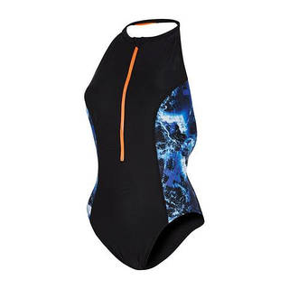 Speedo halter neck swimsuit deals