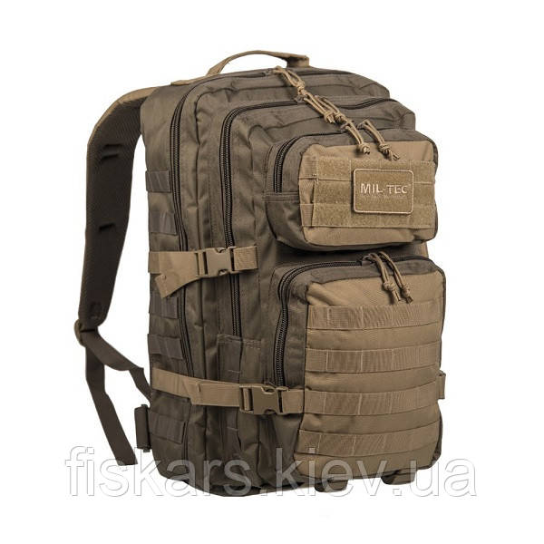 Тактичний рюкзак Mil-Tec Assault 36 L Green/Coyote (1402302)