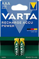 Акумулятори ААА Ni-MH 1000 мАһ 1.2V VARTA RECHARGEABLE ACCU POWER BLI 2