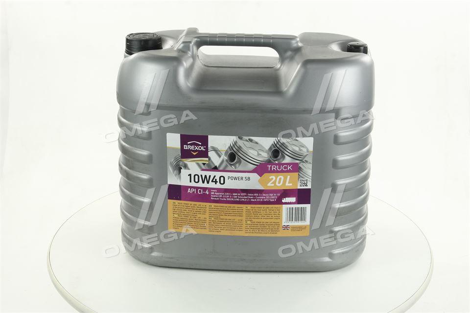 Олива моторна 10W40 Brexol Truck Long Life CI-4 20 л 48391050991 Brexol