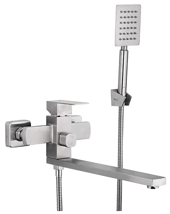 Змішувач для ванни Frap F22802, нержавіюча сталь, фото 1