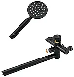 Змішувач для ванни Frap F22801-6, чорний, фото 5