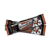 Протеиновые батончики Strong Max Monsters Cocoa 80g 28г белка со вкусом Какао