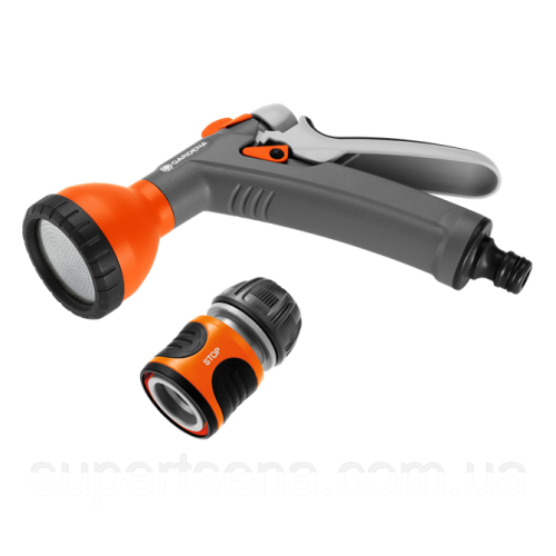 Пістолет для поливу Gardena Classic + конектор з аквастопом