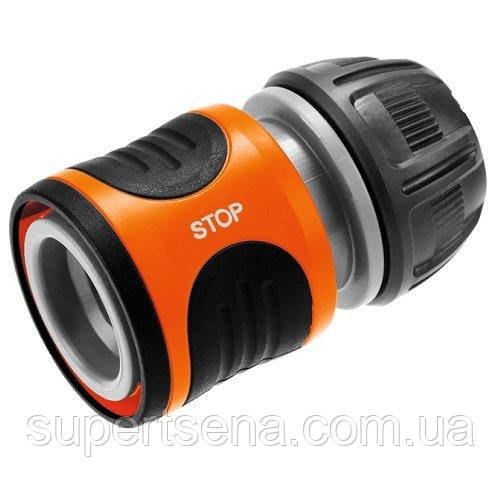 Коннектор с автостопом GARDENA 13 мм 1/2" - 15 мм 5/8" 18213-29.000.00-UA