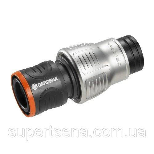 Коннектор Gardena Premium с аквастопом 19 мм 3/4" 18254-20.000.00