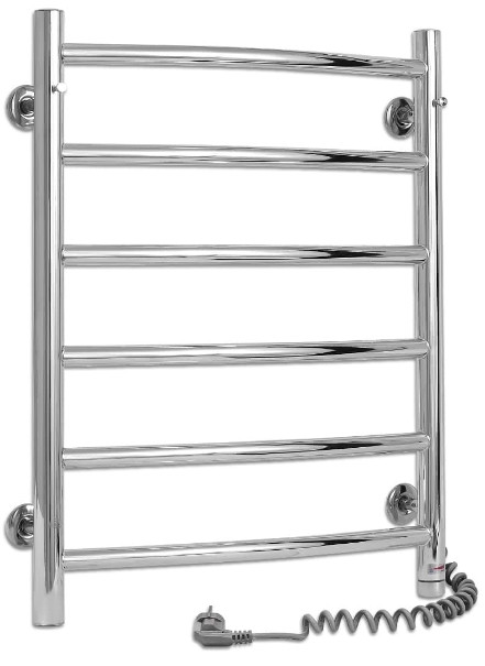 Сушка для рушників Laris Класик П6 450 х 600 Е сенсор S3 підключення праворуч