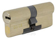 Цилиндровый механизм Hard Lock K-серия ключ / ключ 60 мм 30х30 сатин