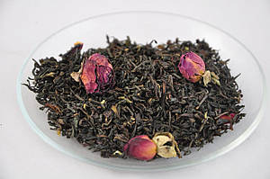 Чорний ароматизований чай Королівська Вишня Османтус