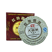Чай шу пуэр Мэнхай Да И Хун Юнь "Красная Мелодия" 2012 год, 100 грамм