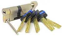 Цилиндровый механизм Hard Lock K-серия ключ / тумблер 70 мм 35х35T сатин