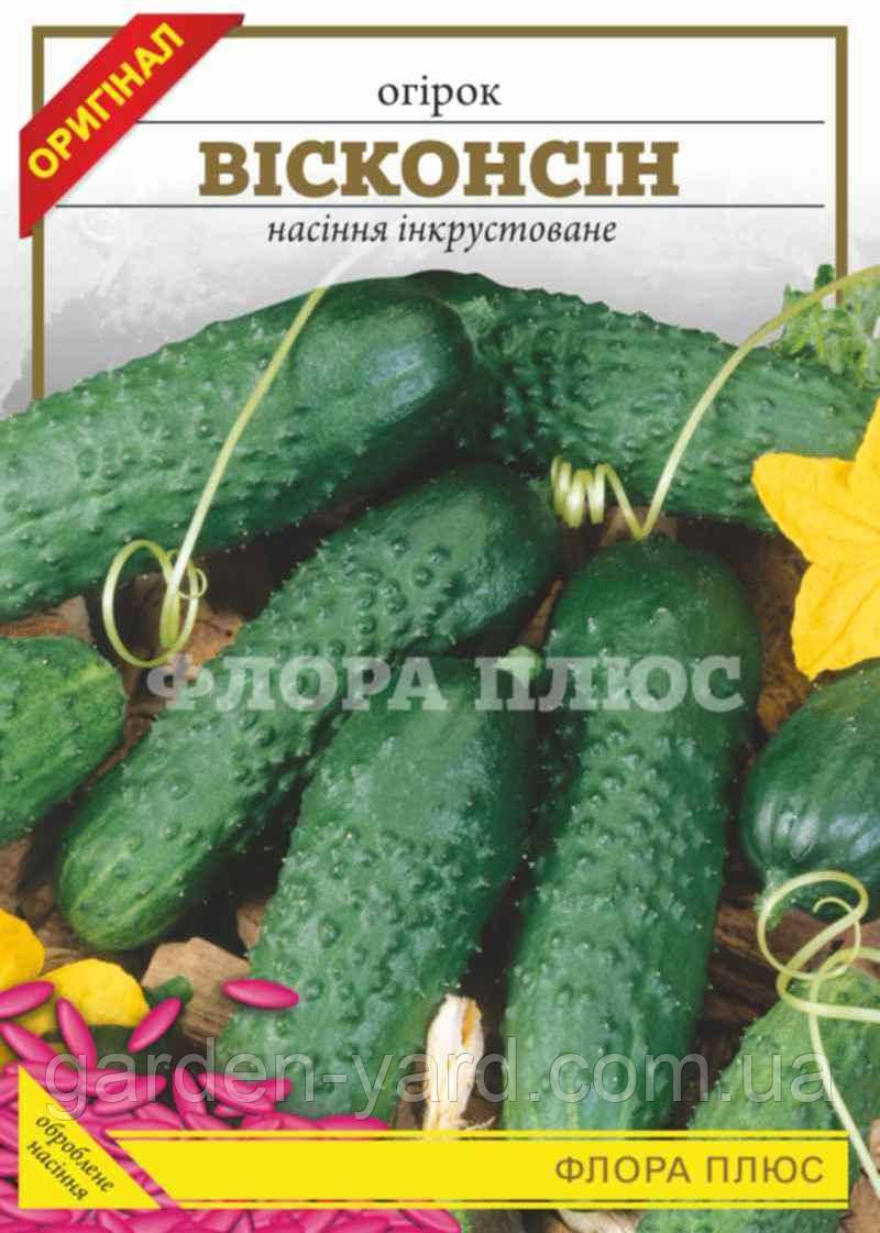 Насіння огірок Вісконсін 5г. Флора плюс