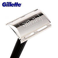 Станок для бритья классический Т-образный Gillette Blue Blades + лезвие