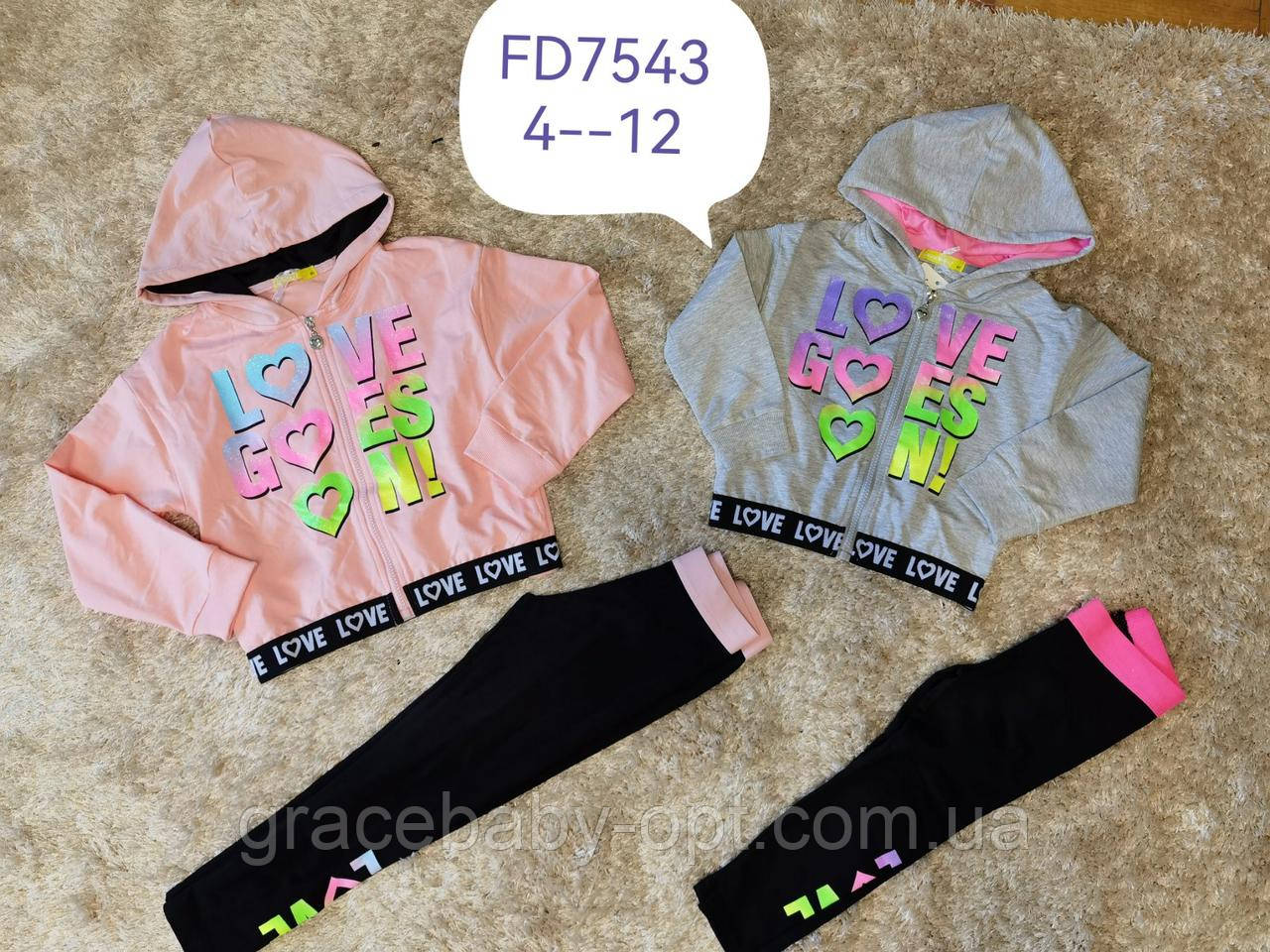 Спортивний костюм 2 в 1 для дівчат, F&D, 12 рр., № FD7543, фото 1