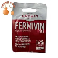 Дріжджі винні Fermivin VR5. Польща. Для червоних фруктових та виноградних вин.