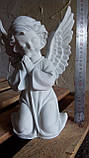 Скульптура з полімеру Ангелочок, що молиться 27 см, фото 3
