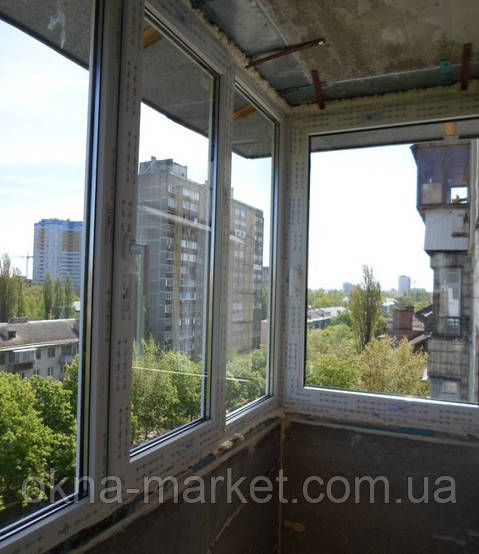 Скління балконів з виносом Вишневе (098) 777-31-49;