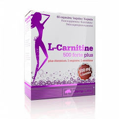 OLIMP Л-карнітин, L-Carnitine 500 Forte Plus (60 caps)