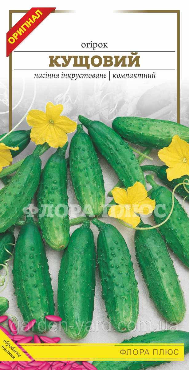 Насіння огірок Кущовий  Флора плюс