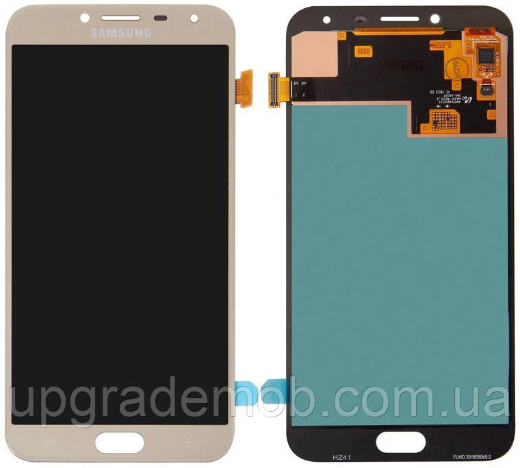 Дисплей-модуль тачскрин Samsung J400 Galaxy J4 золотистий OLED