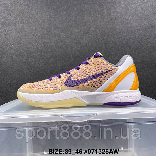 Eur36 46 6 NIKE Zoom Kobe VI Protro 3D Lakers www.sport888.in.ua 1650974567