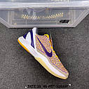 Eur36-46  Кобі 6 NIKE Zoom Kobe VI Protro Коби 3D Lakers чоловічі баскетбольні кросівки, фото 9