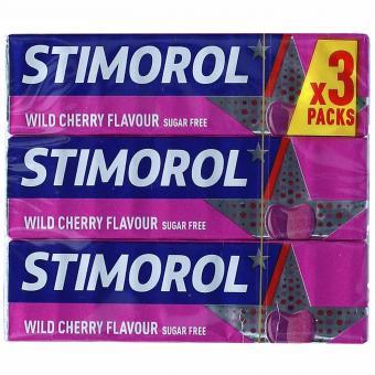 Жуйки Stimorol Wild Cherry Sugar Free 3x10st, фото 1
