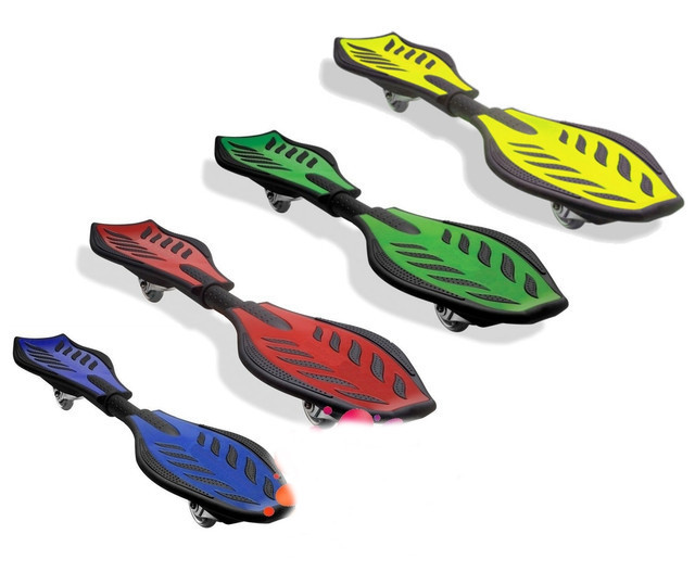 Рипстик 34 двоколісний з алюмінієвою рамою скейтборд скейт три кольори