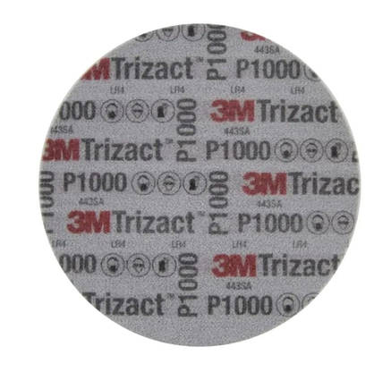 Надтонкий абразивний диск Trizact, D150 мм Р1000 - 3М (США), фото 2