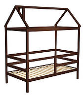 Ліжко будиночок TERRY трансформер 160*80 см (бук) горіх