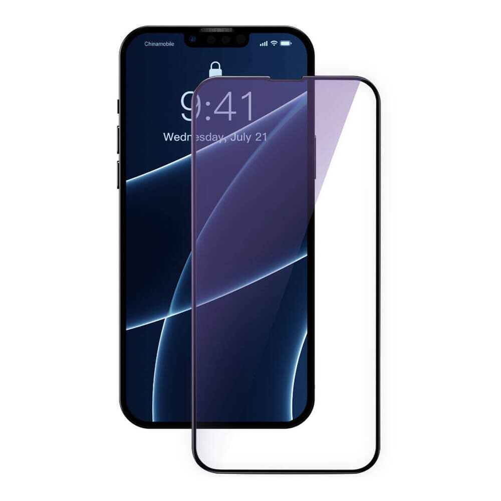 Захисне скло Baseus Anti-Blue Light Tempered Glass 0.3mm для iPhone 13  ⁇  13 Pro 2 шт (SGQP010401)