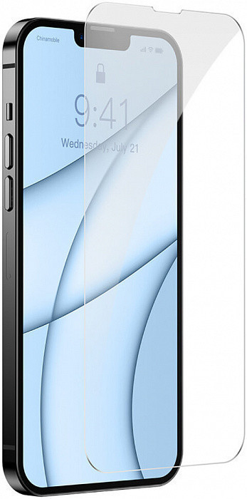 Захисне скло Baseus для iPhone 13 PRO MAX Full Glass 0.3 mm 2 шт (SGBL020202), фото 1