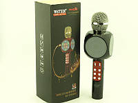 Микрофон DM Karaoke 1816, Микрофон с функцией караоке, Портативный микрофон, Беспроводной микрофон