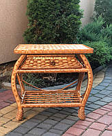 Стіл плетений з лози " Витонченість" Арт:5757