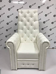 Крісло Трон для педикюру "Трон" Королева Педикюрне крісло ТРОН - Queen VM24/1