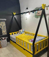 Ліжко будинок Вігвам дерево