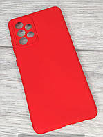 Чохол Silicone Cover Lakshmi Full Camera (A) для Samsung Galaxy A52 4G / A52 5G / A52s (Червоний / Red) 54533