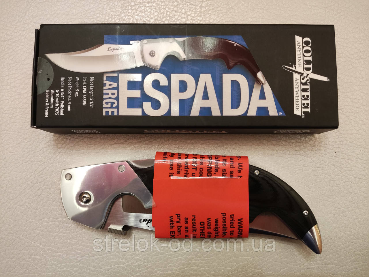 Ніж тактичний Cold Steel Espada Large, S35VN, фото 1