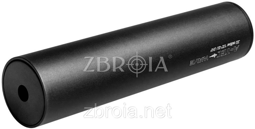 Глущик A-TEC Wave кал. 22 LR. Резьба 1/2"-20 UNF