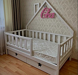 Ліжко будинок дерево 160*80, 140*70, 190*80 , 200*90 та ін., фото 2