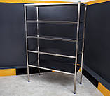 Стелаж на 5 полиць 1500/500/1800 мм, фото 2