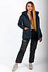 Жіноча весняна куртка коротка морська хвиля Aziks м-201, фото 3