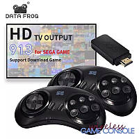 Ігрова консоль Sega Mega Drive, 16 Bit Data Frog Y2SG, HDMI, Бездротові джойстики, у комплекті 900 ігор