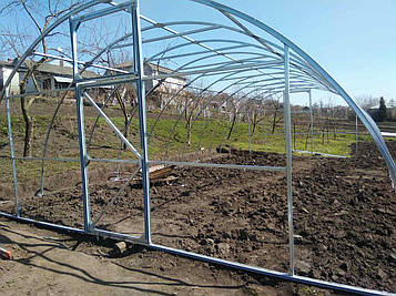 Каркас теплиці  "Західна-6х10" 6х10х3м труба 40х20