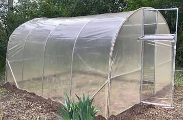 Теплиця "Дарина підсилена" 3х6м, труба 30х30мм з плівкою 120 мкм