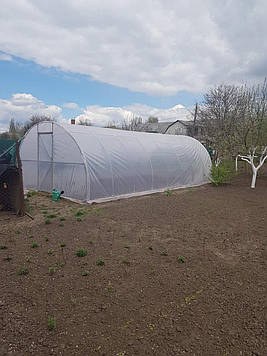 Теплиця "Західна-10х10" 10х10х4.5м + плівка 150 мкм+ зигзаг профіль