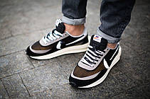 Чоловічі кросівки Nike LD Waffle Sacai Black/White BV0073-001, фото 5
