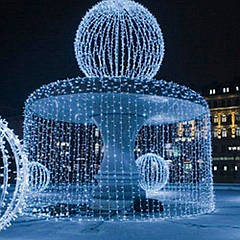 Фонтан світлодіодна конструкція LED Fountain Installation FSK-0835