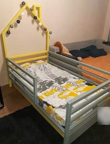 Ліжко будинок дерево 160*80, 140*70, 190*80 , 200*90 та ін.