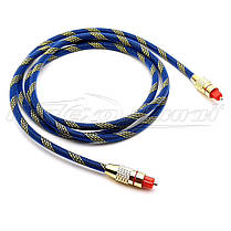 Кабель оптичний Toslink - Toslink (висока якість) 1.5 м, фото 3